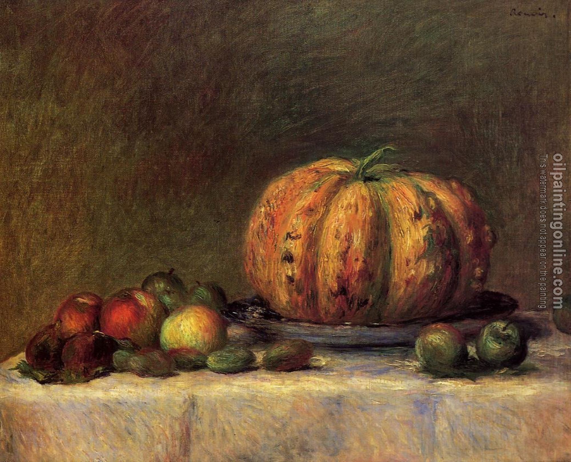 Renoir, Pierre Auguste - Still Life with Fruit